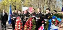 Курсанты МЦОО Института «Морская академия» -  участники торжественно-памятной церемонии в честь Дня Победы в Стрельне