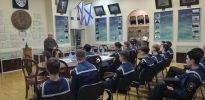 Экскурсии первокурсников МЦОО ИМА в музей Историко-просветительского комплекса по истории академии и морского флота ГУМРФ продолжаются