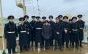 Макаровцы торжественно подняли флаг на ледоколе «Красин»