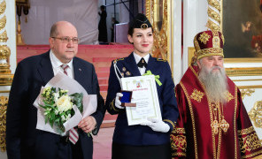 Представители ГУМРФ награждены почетными знаками святой Татианы