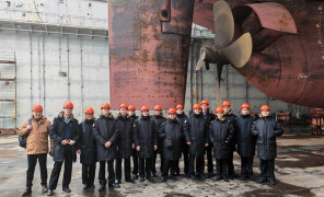 Провели экскурсию по Канонерскому судоремонтному заводу для курсантов факультета Судовой энергетики ГУМРФ