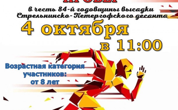 Легкоатлетический пробег, посвященный подвигу Стрельнинского десанта  