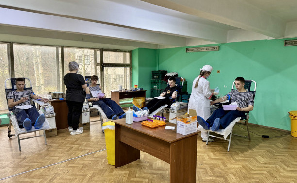 Традиционная акция «Оставайся донором!»  прошла в Учебном городке №4