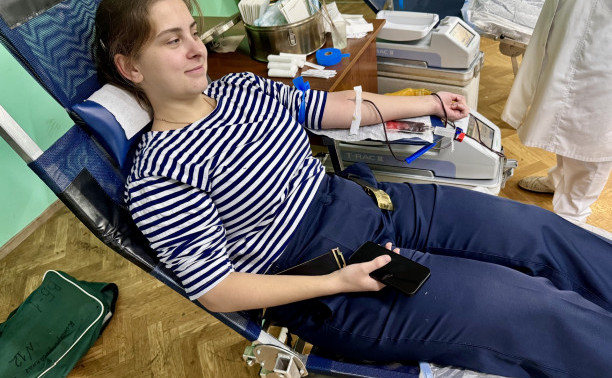 Традиционная акция «Оставайся донором!»  прошла в Учебном городке №4