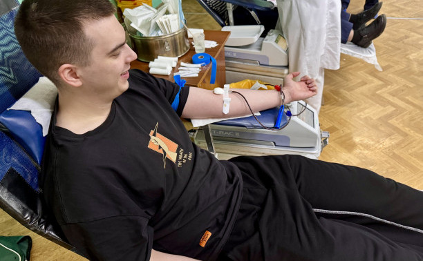 Традиционная акция «Оставайся донором!»  прошла в Учебном городке №4