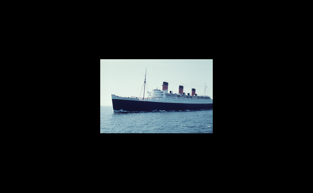 Фото 1. Пассажирский лайнер «Квин Мери», 1959 г.
