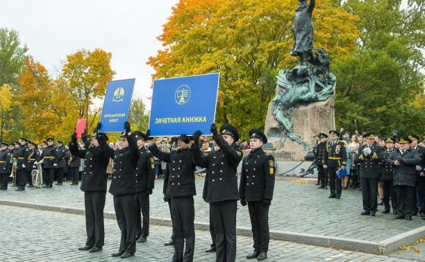 Посвящение в курсанты ГУМРФ пройдет на Якорной площади Кронштадта