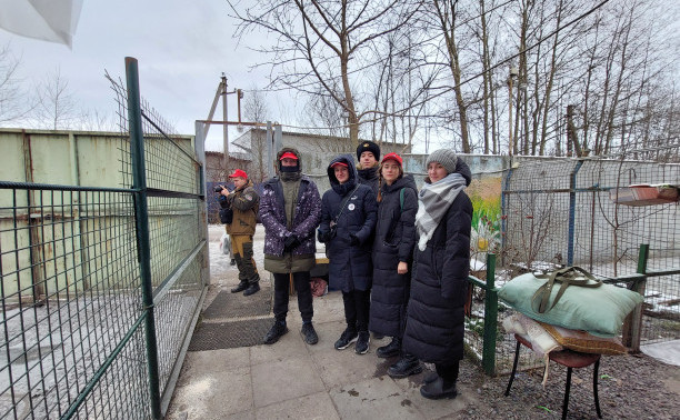 «Макаровцы» в очередной раз посетили приют для бездомных животных «Ржевка»