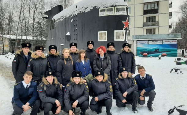 Курсанты «Макаровки» посетили Музей истории подводных сил России имени А.И. Маринеско